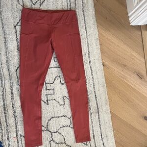 Pact Women's Red Leggings